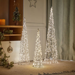 Beautiful Gardens CrystalBrilliance TreeBelisk (Set of 3