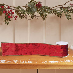 Three Kings Deluxe Wired Velvet Ribbon (3m)