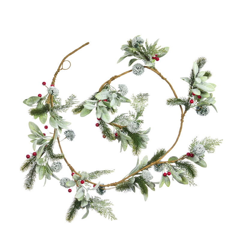 Three Kings FrostBerry Garland