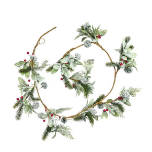 Three Kings FrostBerry Garland