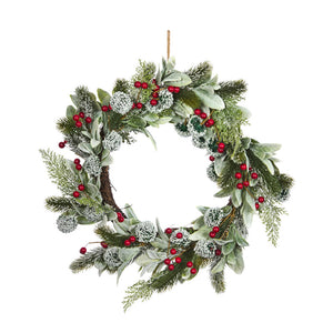 Three Kings FrostBerry Wreath