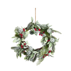 Three Kings FrostBerry Wreath