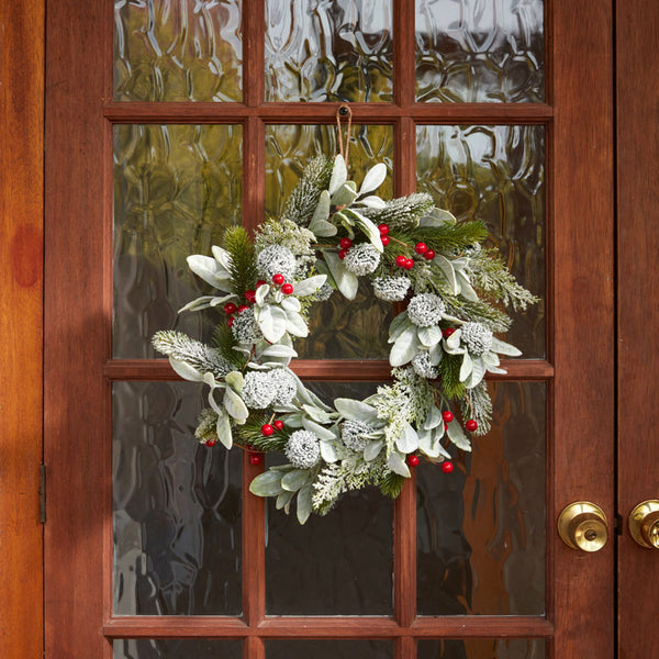 Three Kings FrostBerry Wreath