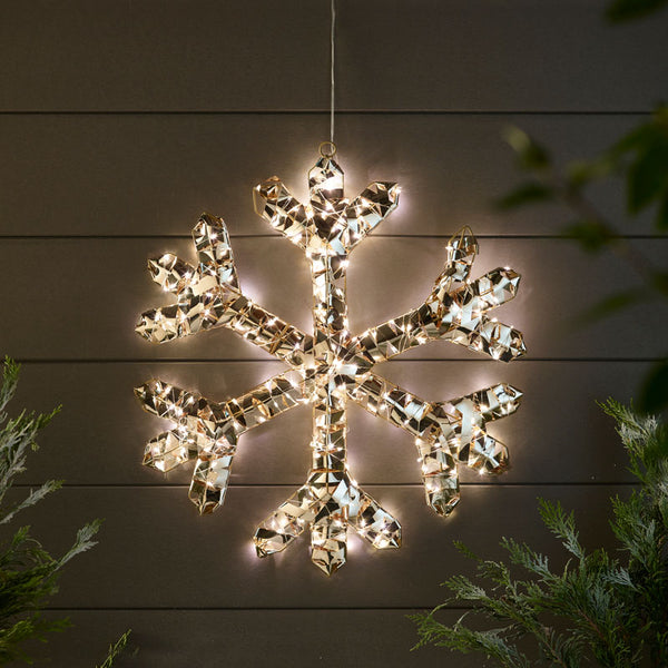 Three Kings GoldTwist Snowflake