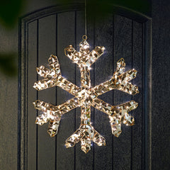 Three Kings GoldTwist Snowflake