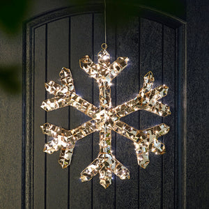Three Kings GoldTwist Snowflake