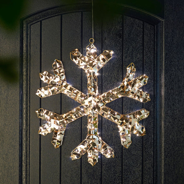 Three Kings GoldTwist Snowflake