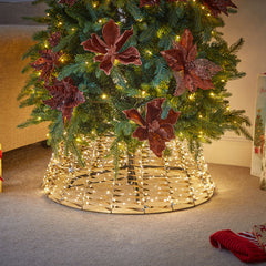 Three Kings GoldTwist Tree Skirt