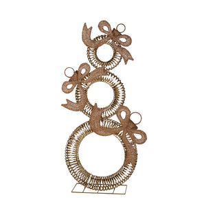 Three Kings GoldTwist Bauble Stack