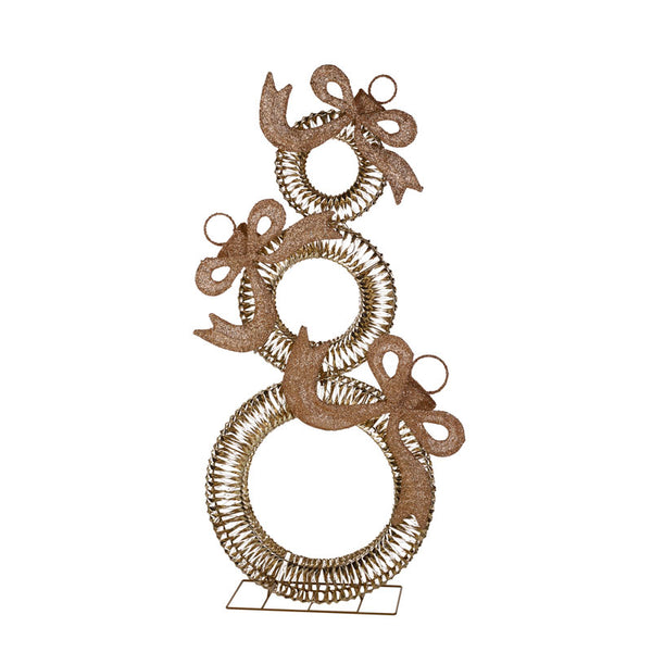Three Kings GoldTwist Bauble Stack