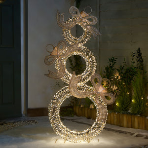 Three Kings GoldTwist Bauble Stack