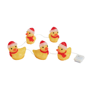 Three Kings InLit Ice Christmas Ducklings (Set of 5)