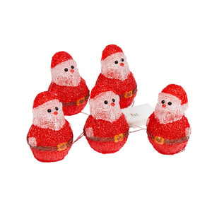 Three Kings InLit Ice Santa’s (Set of 5)