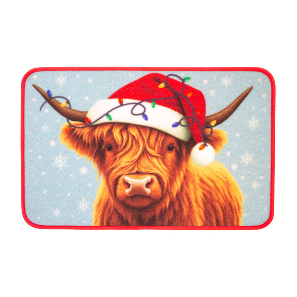 Three Kings Merry Moo Doormat