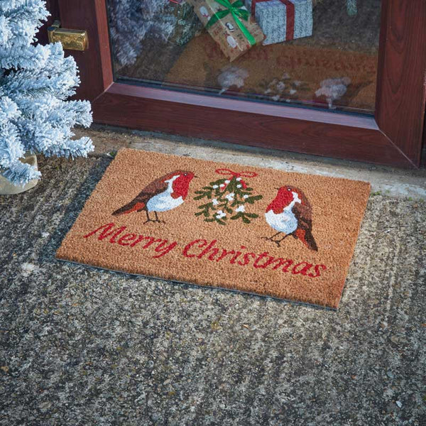 Three Kings Mistletoe Moments Doormat