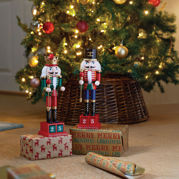 Three Kings Nutcracker Countdown (Assorted Designs)