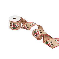 Three Kings Santa Premium Wired Ribbon (3m)