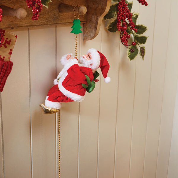 Three Kings Rope-Climbing Santa