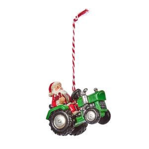 Three Kings Santa Tractor Pendant (Assorted Designs)