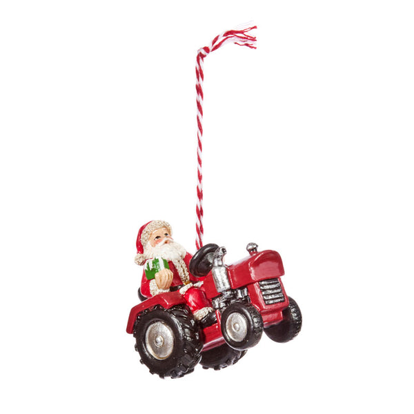 Three Kings Santa Tractor Pendant (Assorted Designs)