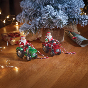 Three Kings Santa Tractor Pendant (Assorted Designs)