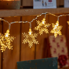 Three Kings SnoFlake String Lights (Set of 20)
