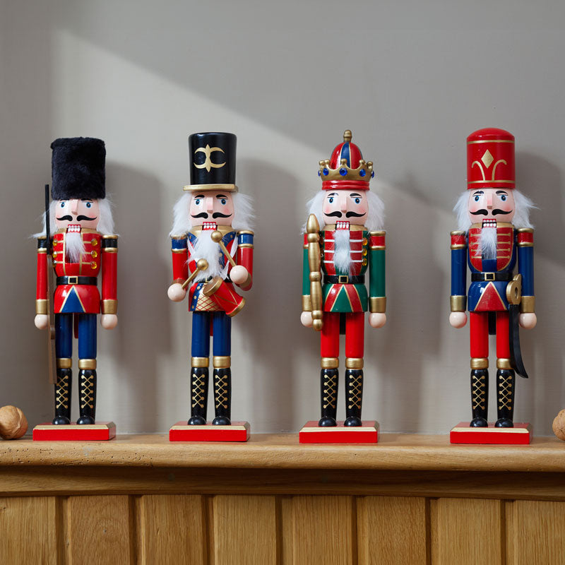 Three Kings Traditional Nutcracker (Assorted Designs)
