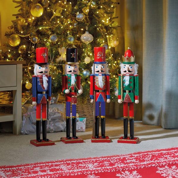 Three Kings Traditional Nutcracker (Assorted Designs)