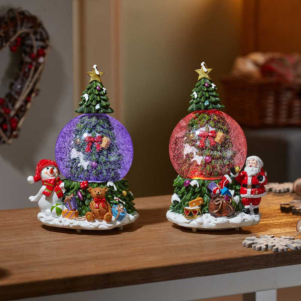 Three Kings Musical TreeSpin SnowSphere (Assorted Designs)