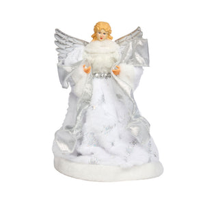 Three Kings White TreeTop Angel