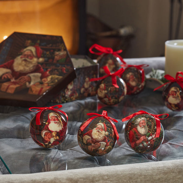 Three Kings Vintage Baubles (Pack of 7)