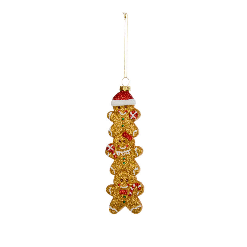 Three Kings Gingerbread Stack Pendant