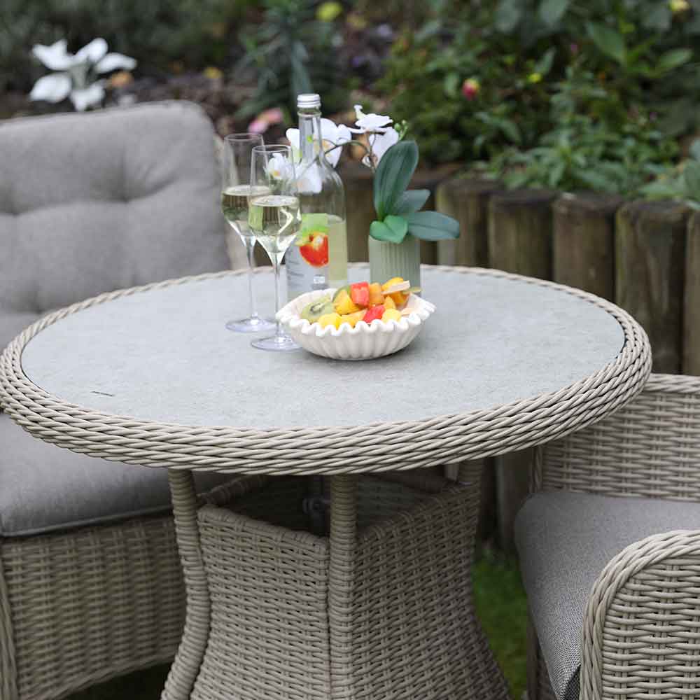 Orchard Life Victoria 2 Seat Bistro Set with 80cm Round Table