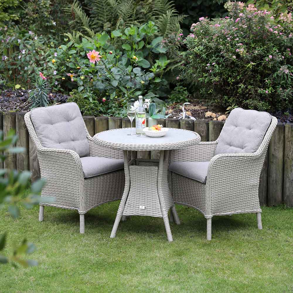 Orchard Life Victoria 2 Seat Bistro Set with 80cm Round Table