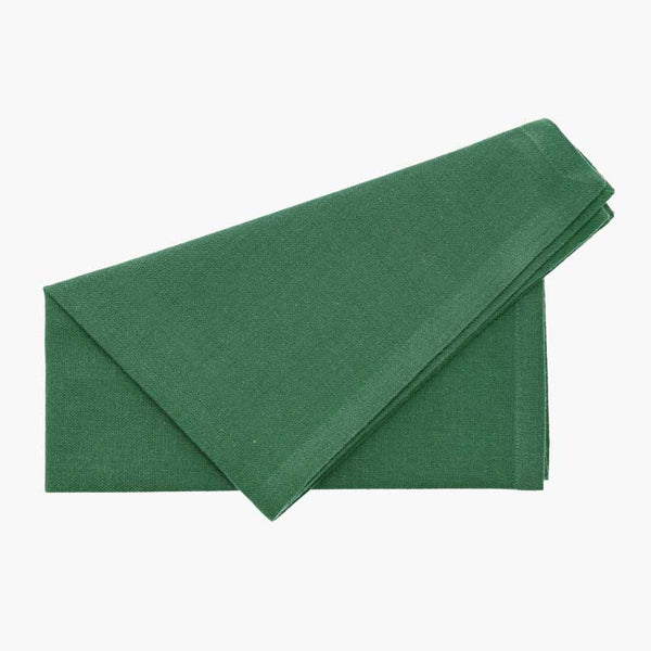 Walton & Co Foliage Green Napkins (Pack of 4)