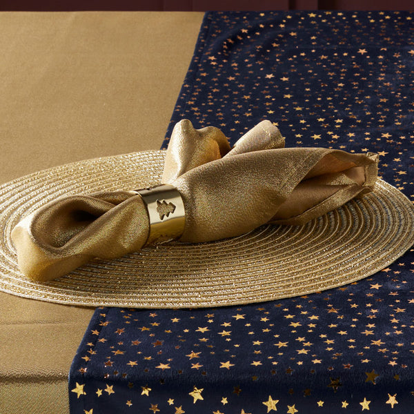 Walton & Co Glitz Gold Napkins (Pack of 4)