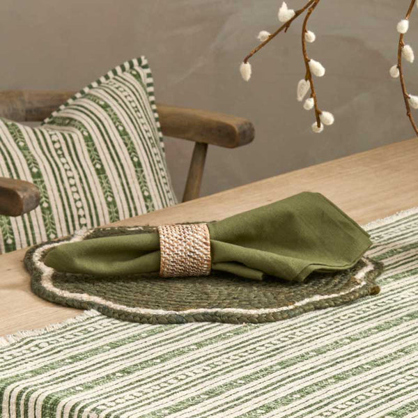 Walton & Co Scalloped Jute Placemat