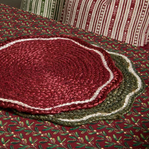 Walton & Co Scalloped Jute Placemat
