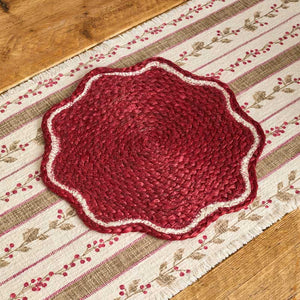 Walton & Co Scalloped Jute Placemat