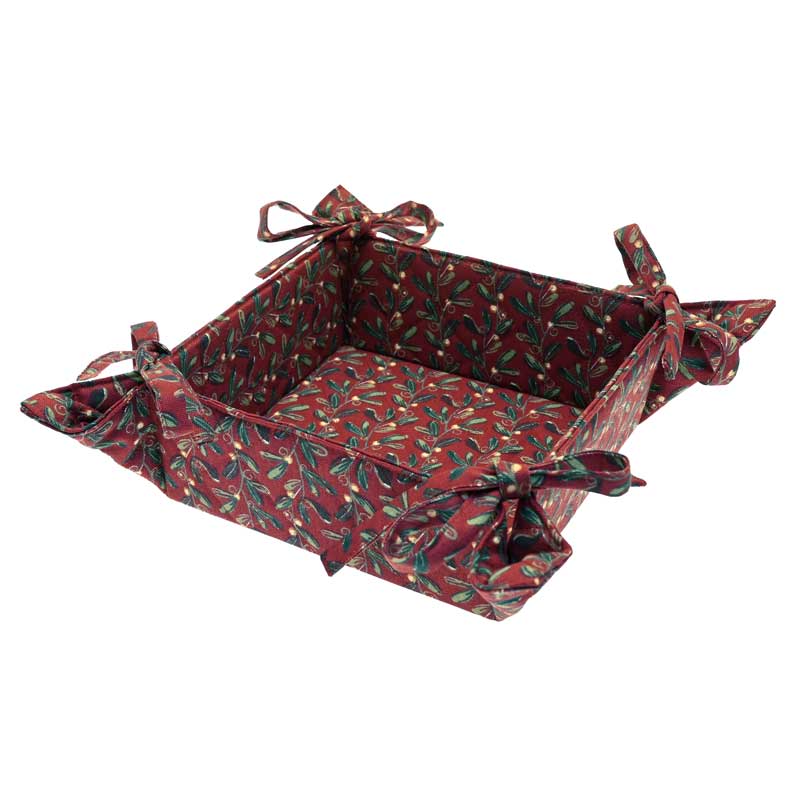 Walton & Co Under The Mistletoe Bread Basket