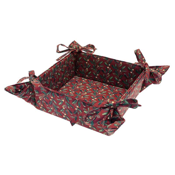 Walton & Co Under The Mistletoe Bread Basket