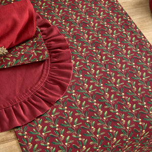 Walton & Co Under The Mistletoe Table Runner