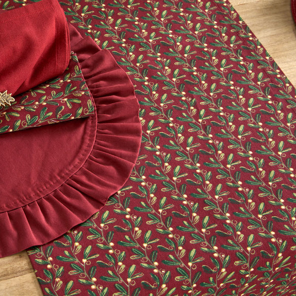 Walton & Co Under The Mistletoe Table Runner