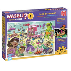 Wasgij Junior 1 - Iced Screams! 240 Piece Jigsaw Puzzle Box