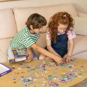 Wasgij Junior 1 - Iced Screams! 240 Piece Jigsaw Puzzle Lifestyle with Children