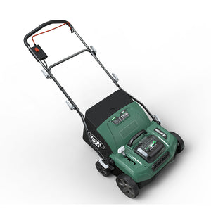 Webb 40v 38cm Cordless Scarifier Rake Top View