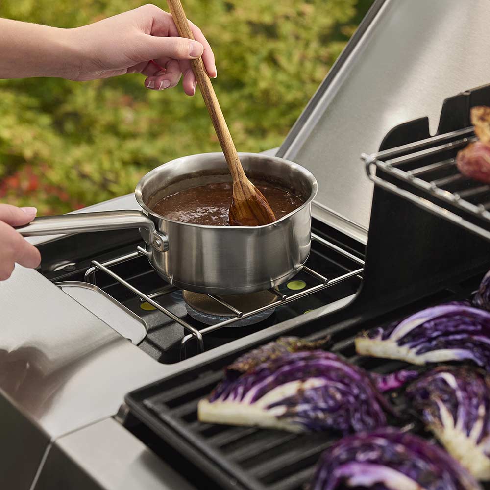 Weber Genesis E-435W Gas Barbecue with Side Burner image 0