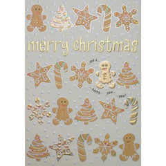 Wendy Jones Gingerbread Christmas Card