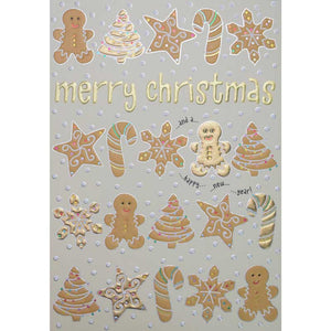 Wendy Jones Gingerbread Christmas Card