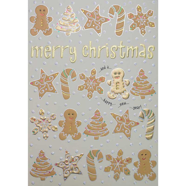 Wendy Jones Gingerbread Christmas Card